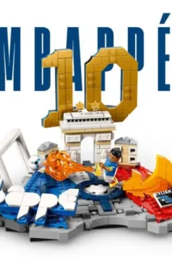 LEGO® Editions Football Kylian Mbappé – fotball-høydepunkter 43013