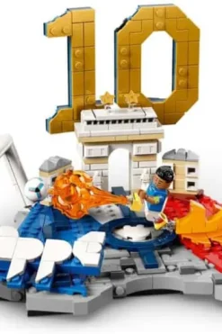 LEGO® Editions Football Kylian Mbappé – fotball-høydepunkter 43013
