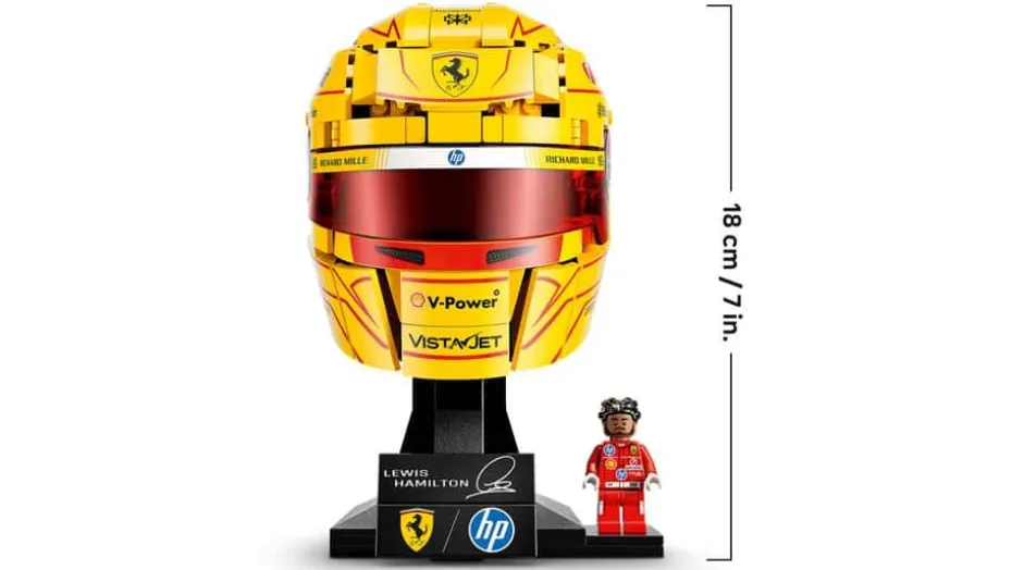 LEGO® Editions Formula 1 Scuderia Ferrari HP Lewis Hamilton hjelm 43022