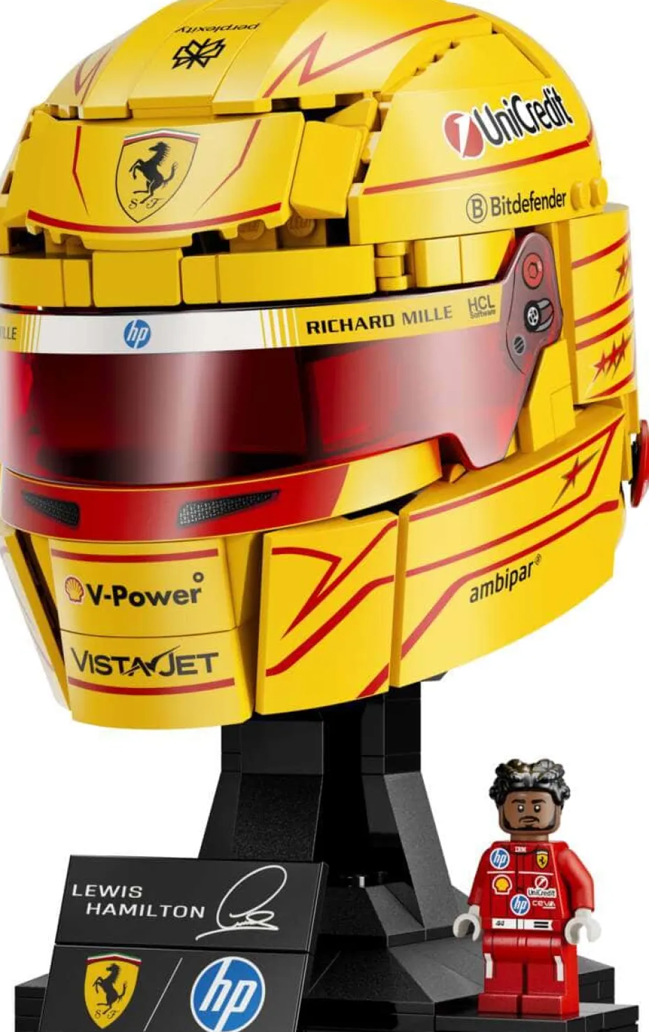LEGO® Editions Formula 1 Scuderia Ferrari HP Lewis Hamilton hjelm 43022