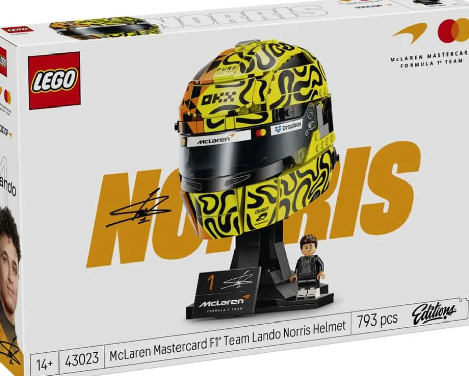 LEGO® Editions McLaren Mastercard F1® Team Lando Norris hjelm 43023