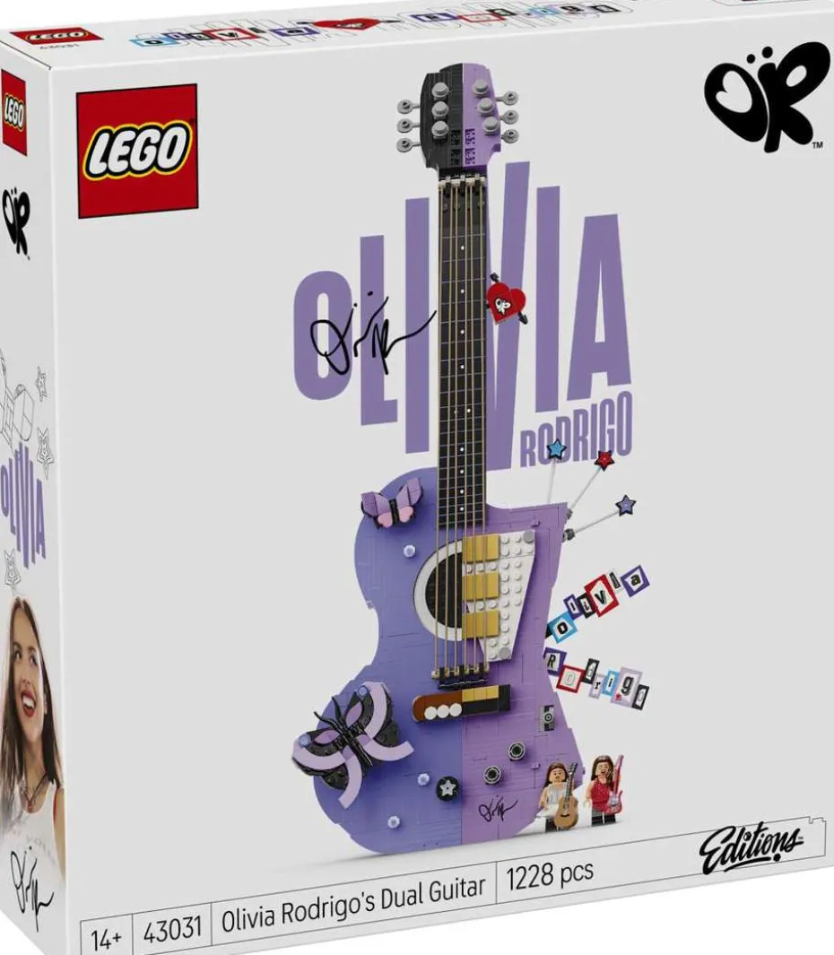 LEGO® Editions Olivia Rodrigos dobbelgitar 43031