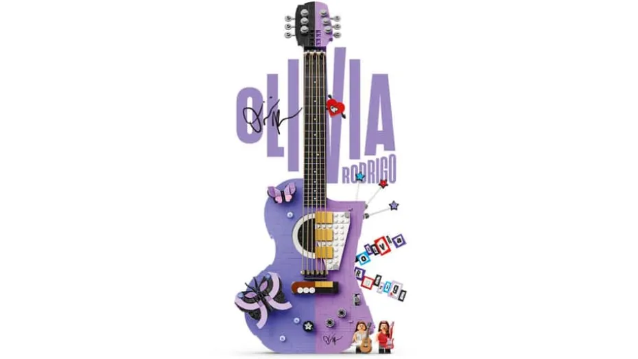 LEGO® Editions Olivia Rodrigos dobbelgitar 43031