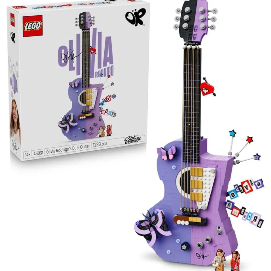 LEGO® Editions Olivia Rodrigos dobbelgitar 43031