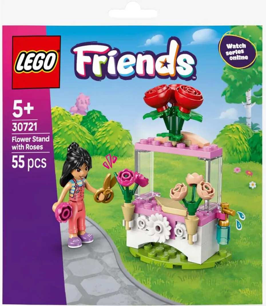 LEGO® Friends Blomsterbod med roser 30721