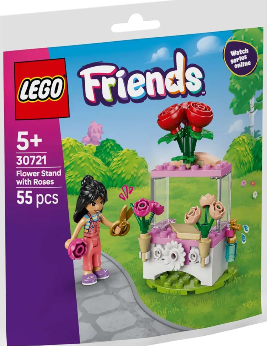 LEGO® Friends Blomsterbod med roser 30721