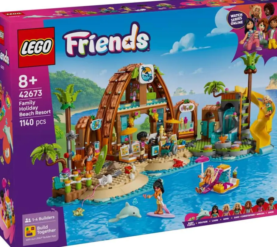 LEGO® Friends Familieferie på strandresort 42673