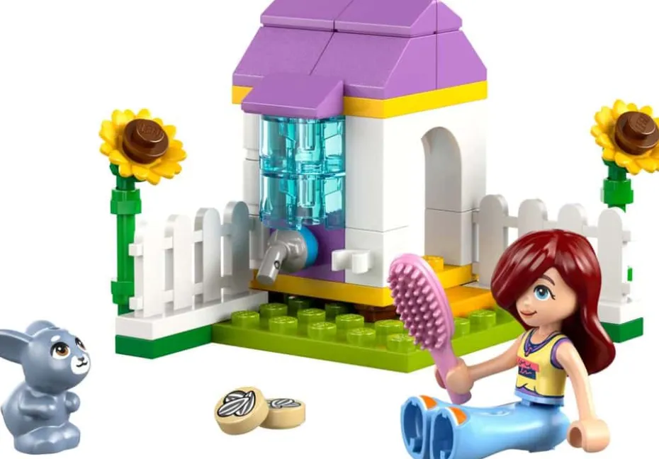 LEGO® Friends Hage med kaninhus 30722