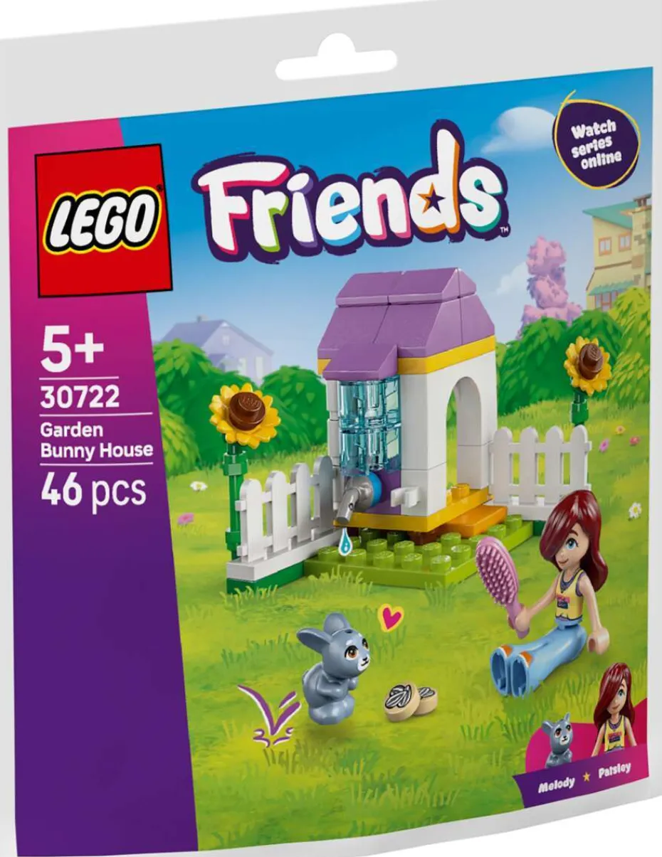 LEGO® Friends Hage med kaninhus 30722