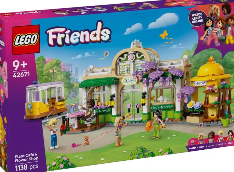 LEGO® Friends Kafé med blomsterbutikk 42671