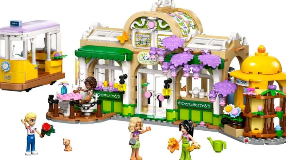 LEGO® Friends Kafé med blomsterbutikk 42671