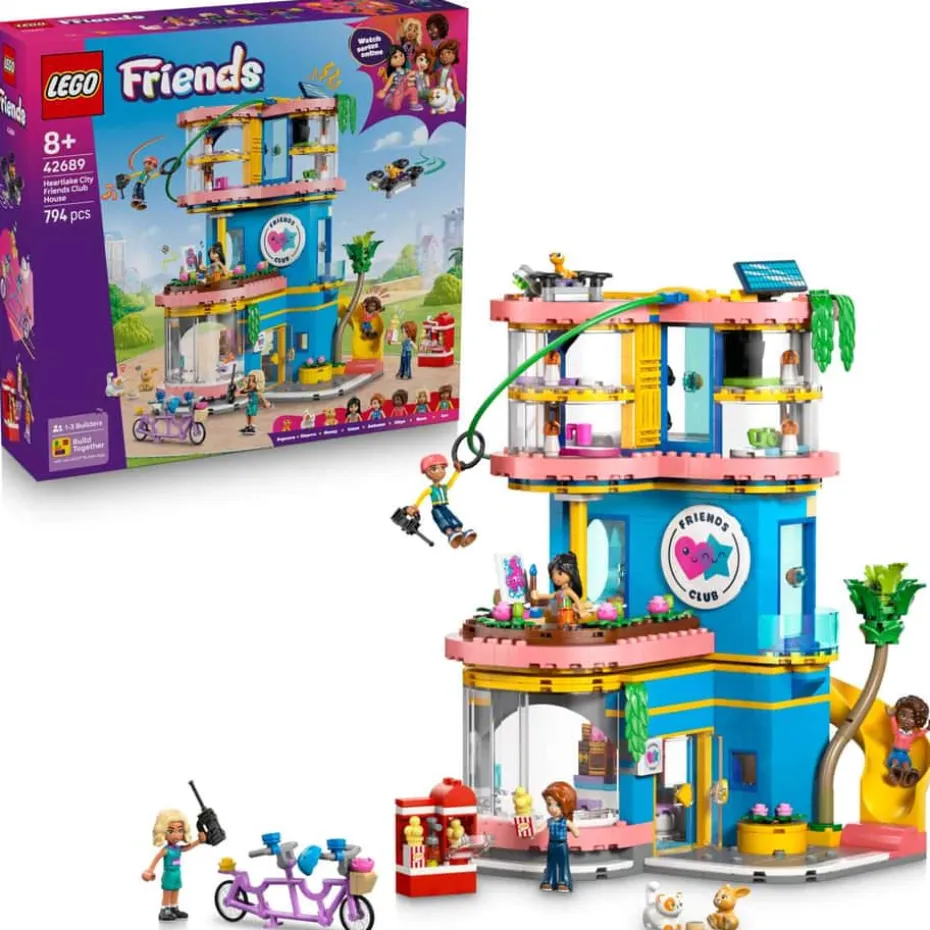 LEGO® Friends klubbhuset i Heartlake City 42689