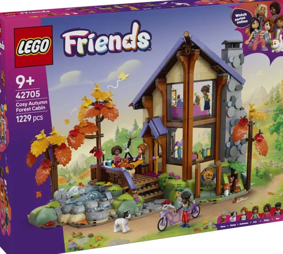 LEGO® Friends Koselig høsthytte 42705