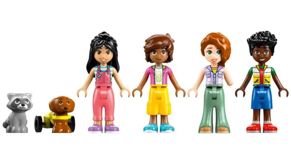 LEGO® Friends Koselig hytte i vennskapstreet 42652