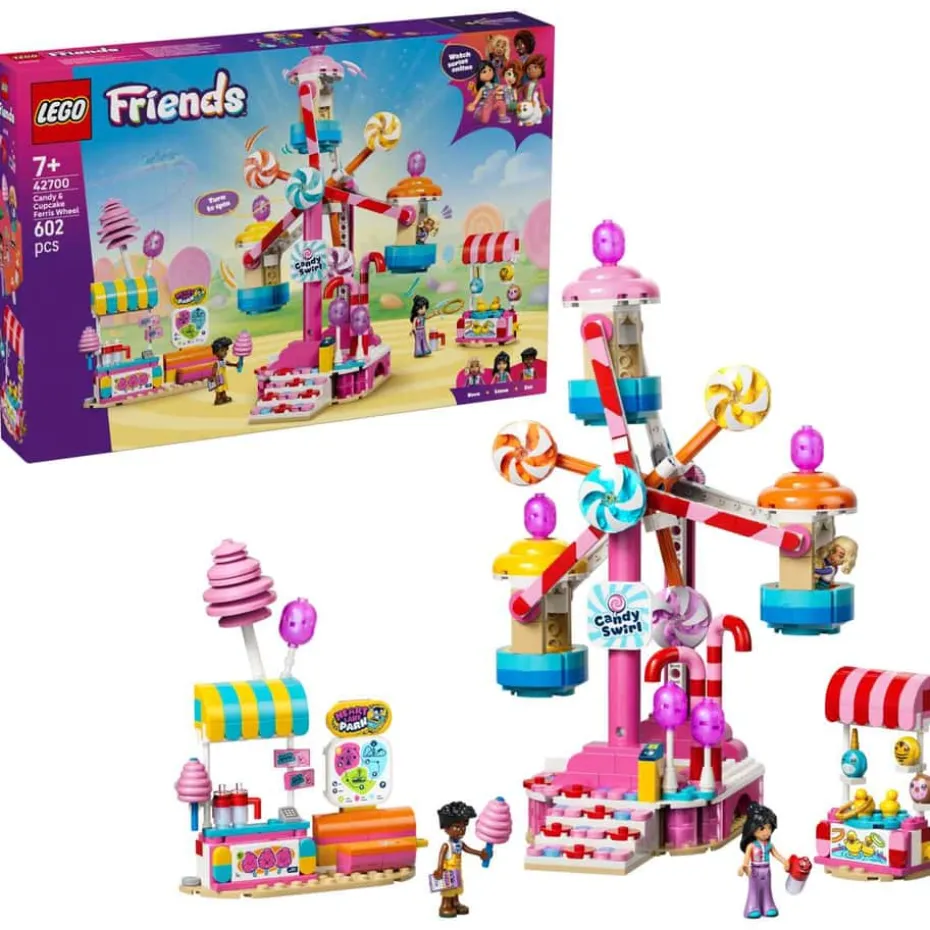 LEGO® Friends Pariserhjul med godteri og cupcaker 42700
