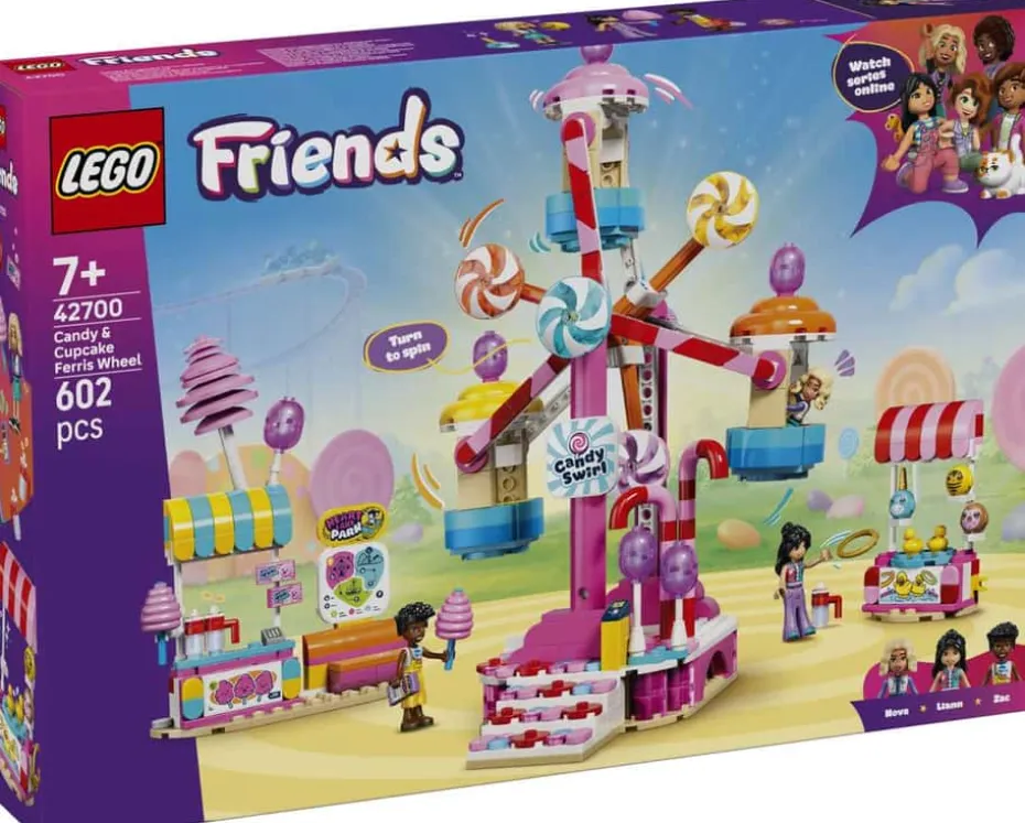 LEGO® Friends Pariserhjul med godteri og cupcaker 42700