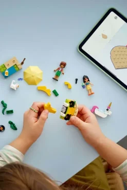 LEGO® Friends Poolparty med enhjørning og flamingo 42658