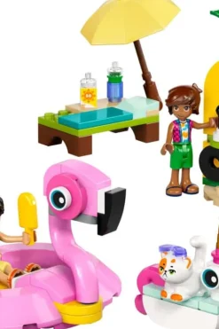 LEGO® Friends Poolparty med enhjørning og flamingo 42658
