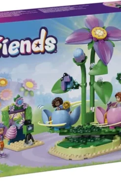 LEGO® Friends Snurrende tekoppkarusell med blomstertema 42702