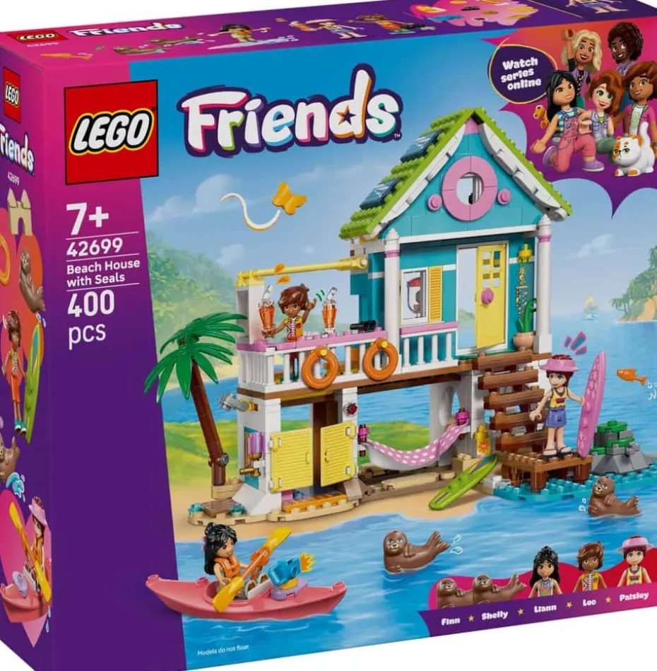 LEGO® Friends Strandhus med seler 42699