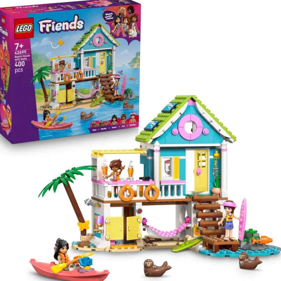 LEGO® Friends Strandhus med seler 42699
