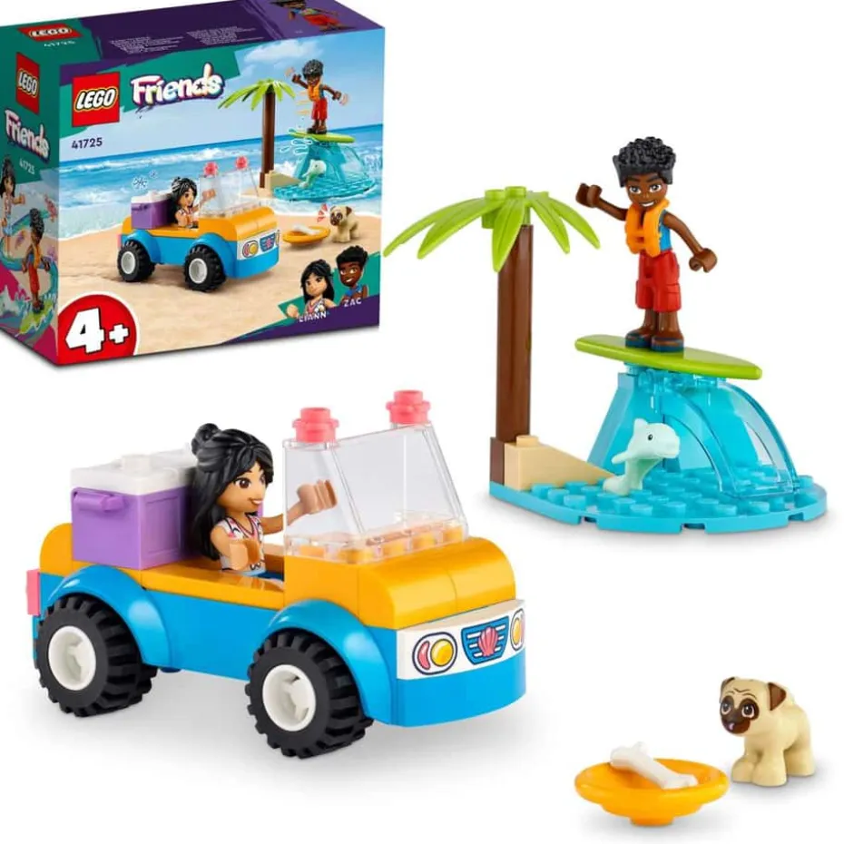 LEGO® Friends Strandmoro med buggy 41725