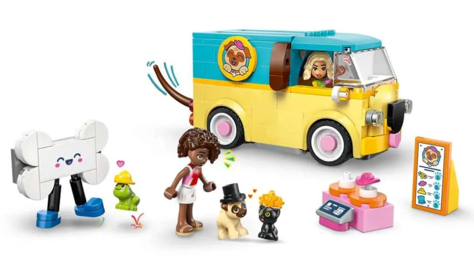 LEGO® Friends Varebil med dyretilbehør 42678