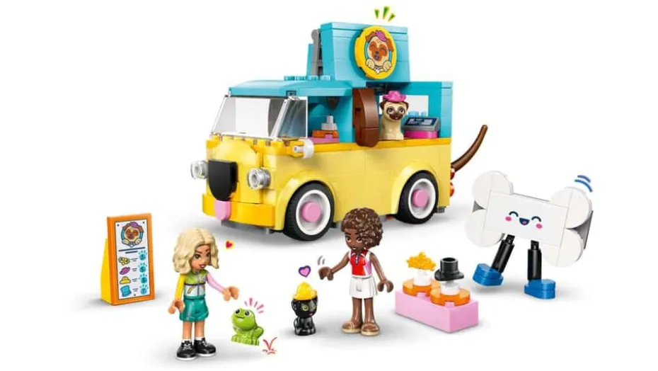 LEGO® Friends Varebil med dyretilbehør 42678