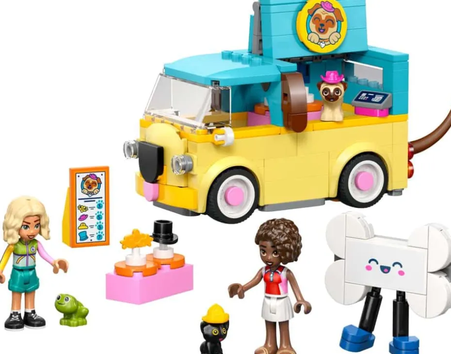 LEGO® Friends Varebil med dyretilbehør 42678