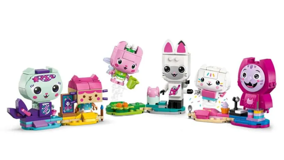LEGO® Gabbys dukkehus Gabbys klossebygde kattevenner 11215