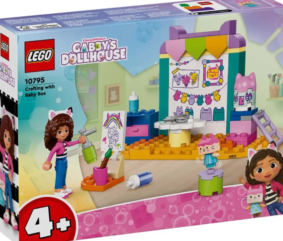 LEGO® Gabbys dukkehus Lag ting med Baby Boks 10795