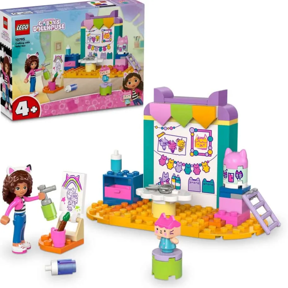 LEGO® Gabbys dukkehus Lag ting med Baby Boks 10795