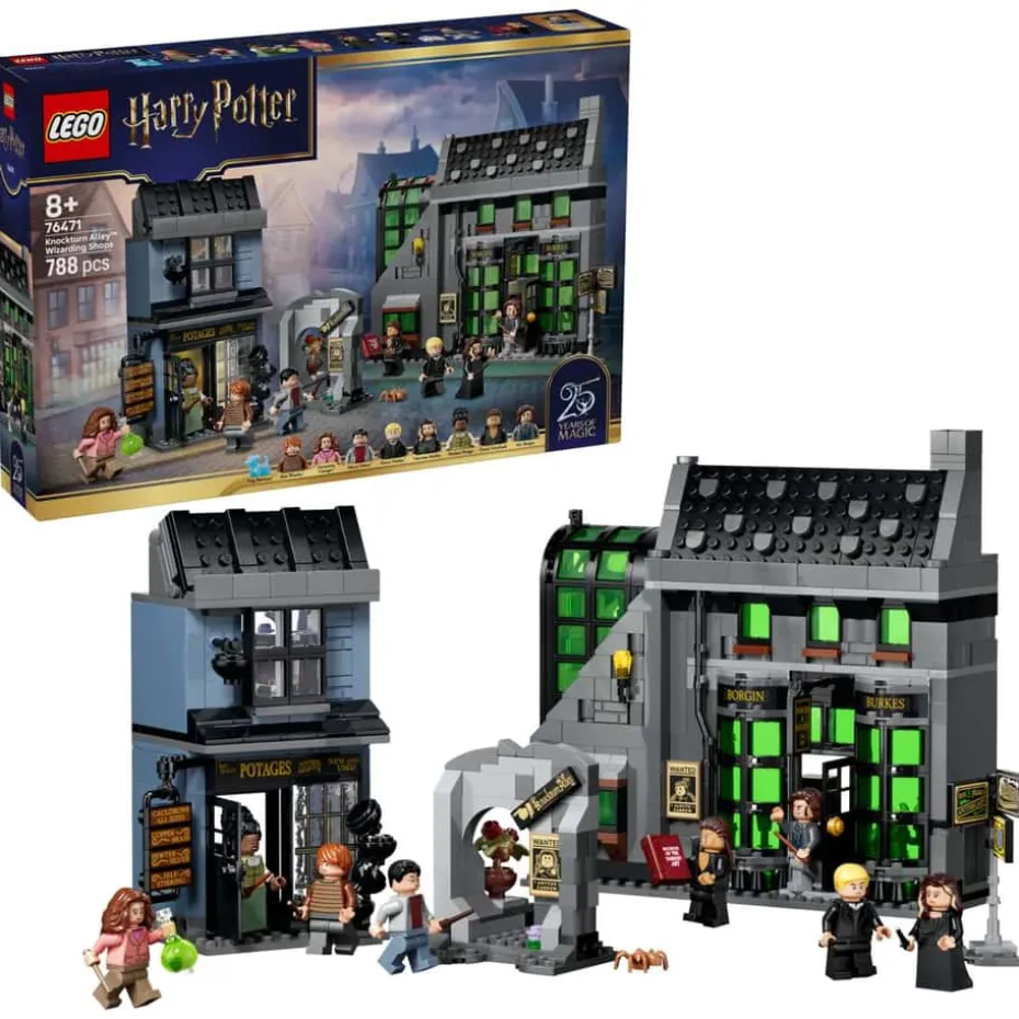 LEGO® Harry Potter™ Magibutikker i Spindelsmuget 76471