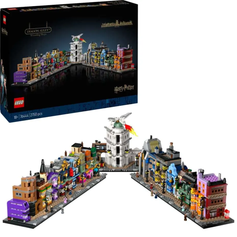 LEGO® Harry Potter™ Trollmannsbutikker i Diagonallmenningen 76444