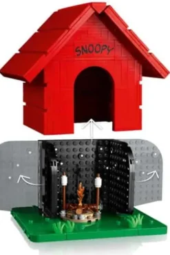 LEGO® Ideas Knøttene: Snoopys hundehus 21368