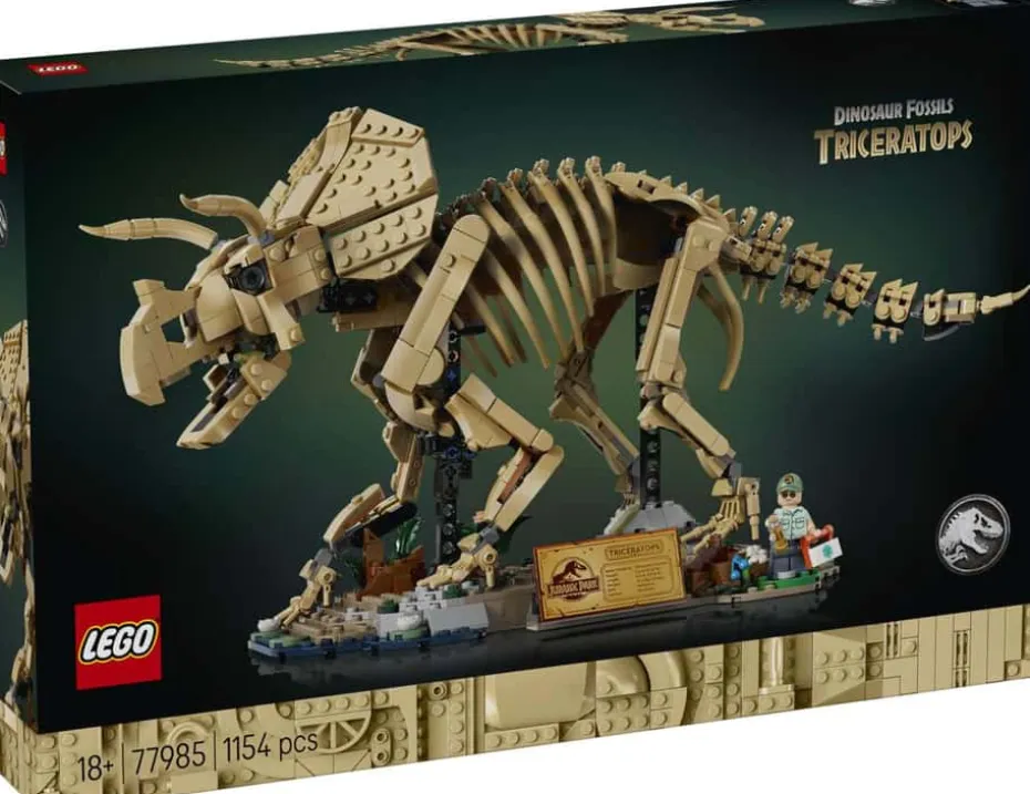 LEGO® Jurassic World Dinosaurfossiler: Triceratops 77985