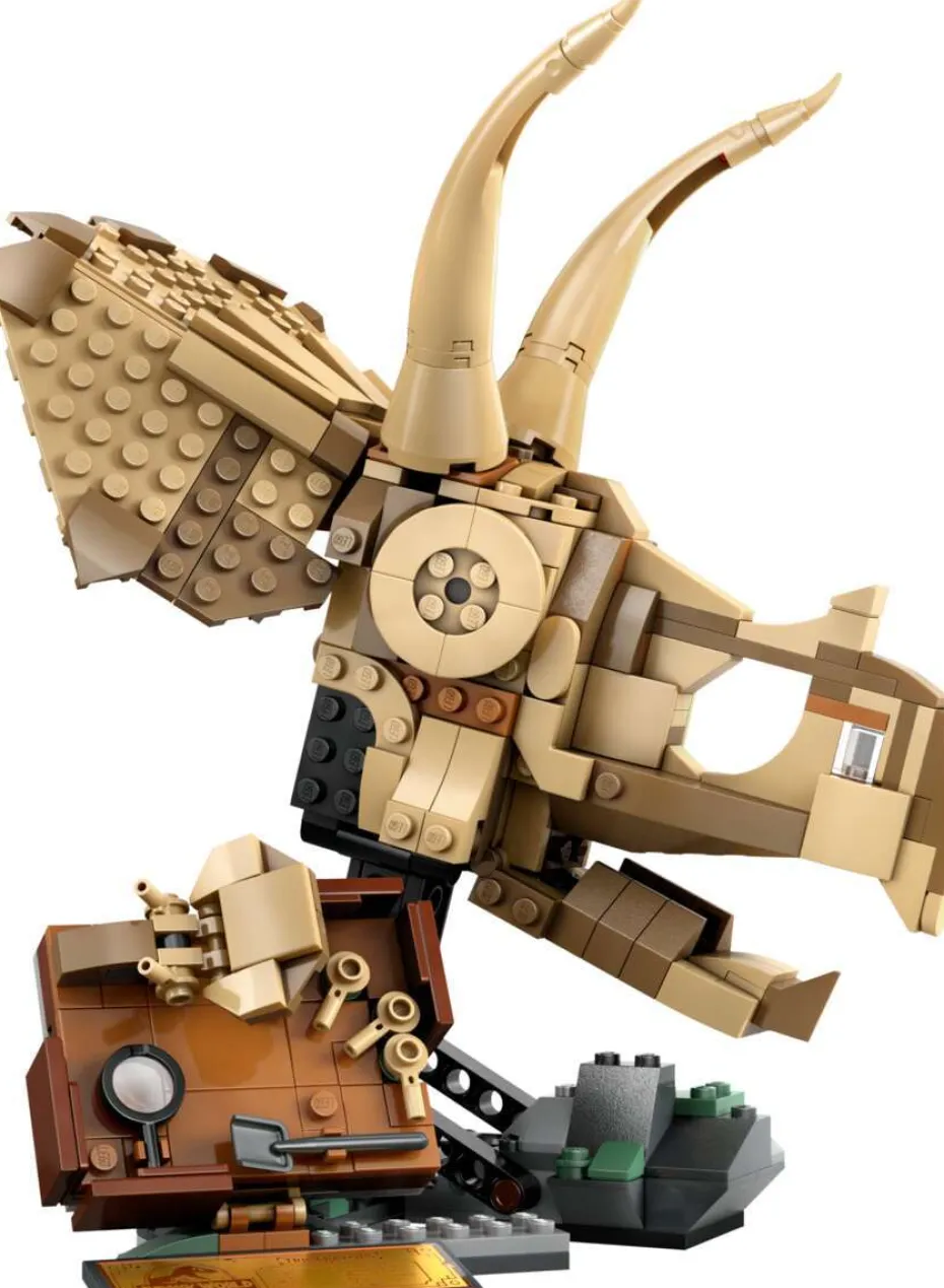 LEGO® Jurassic World Dinosaurfossiler: triceratops-hodeskalle 76969