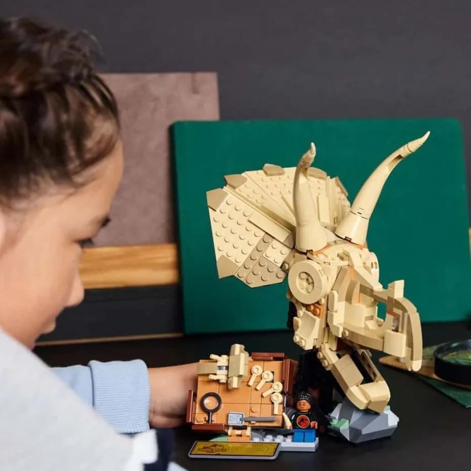 LEGO® Jurassic World Dinosaurfossiler: triceratops-hodeskalle 76969