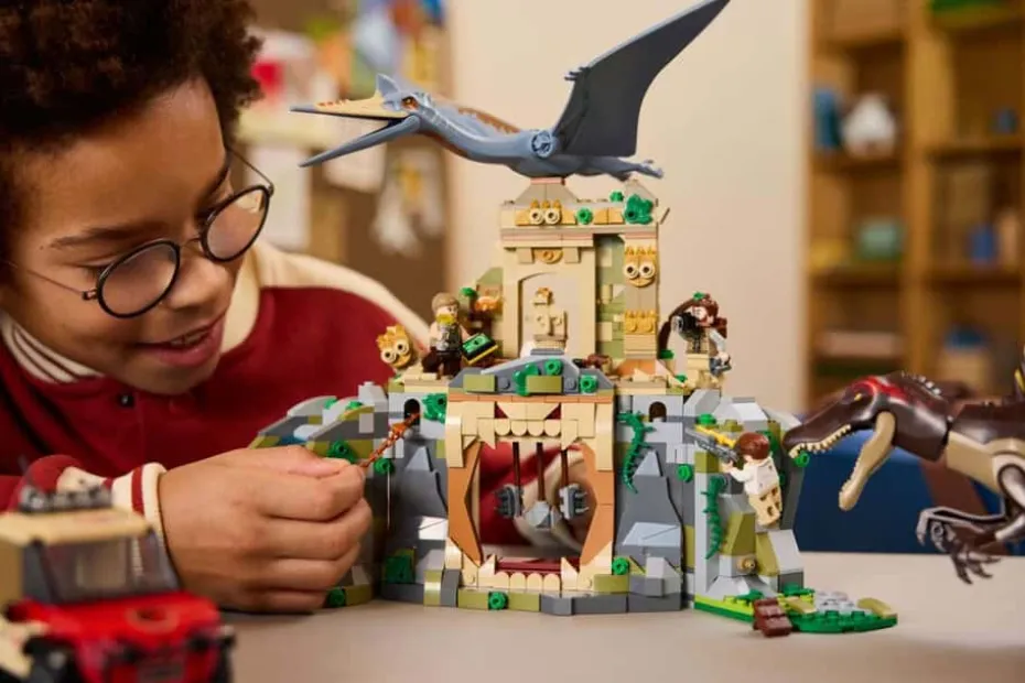 LEGO® Jurassic World Helikopteroppdrag med spinosaurus og quetzalcoatlus 76976