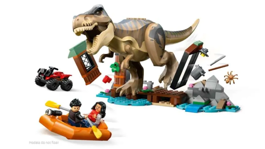 LEGO® Jurassic World På flukt fra t. rex 76975