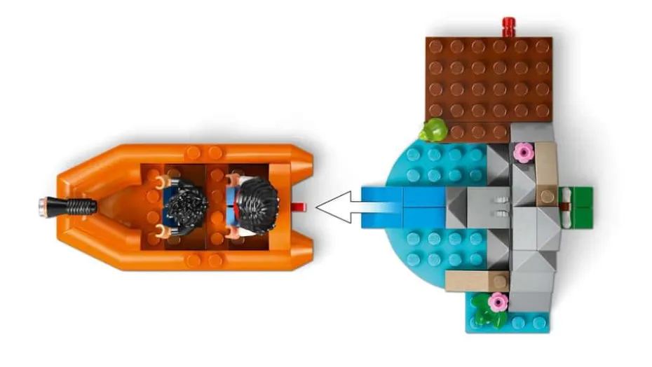 LEGO® Jurassic World På flukt fra t. rex 76975