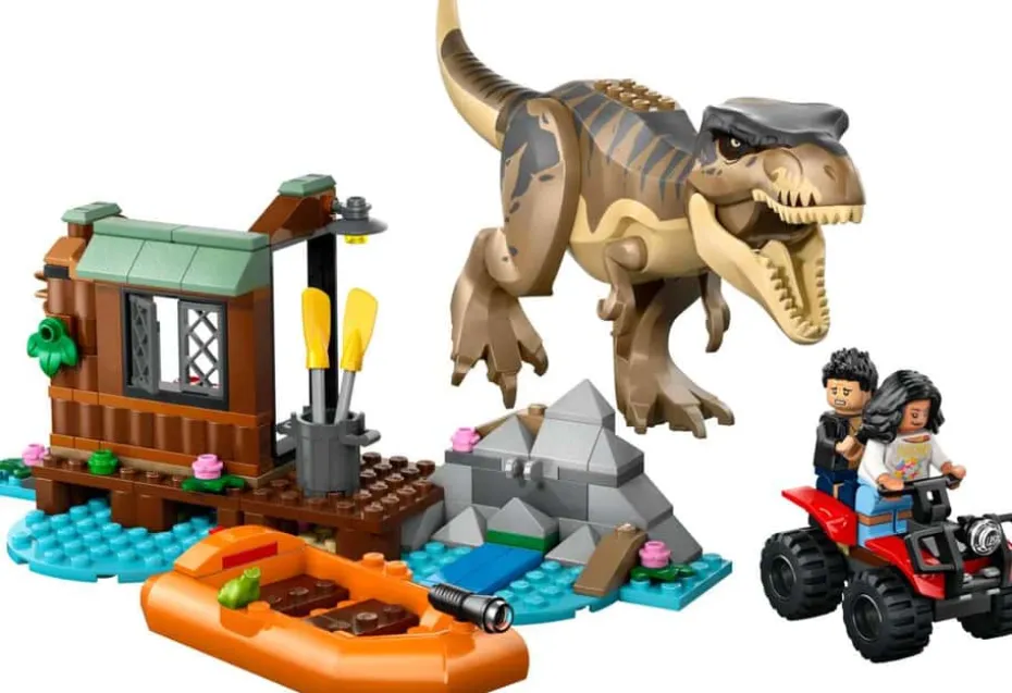 LEGO® Jurassic World På flukt fra t. rex 76975