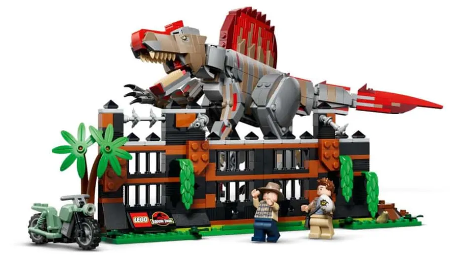 LEGO® Jurassic World Spinosaurus på flukt 77982