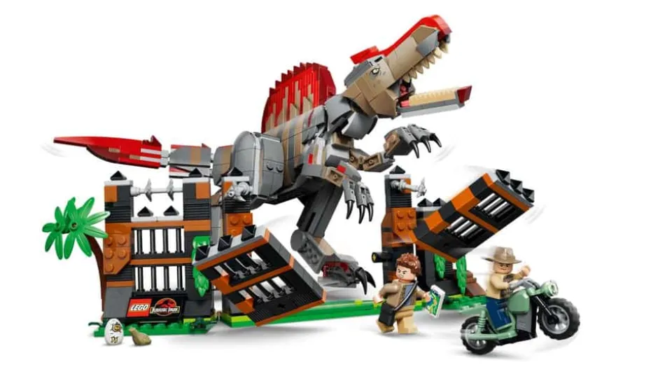 LEGO® Jurassic World Spinosaurus på flukt 77982
