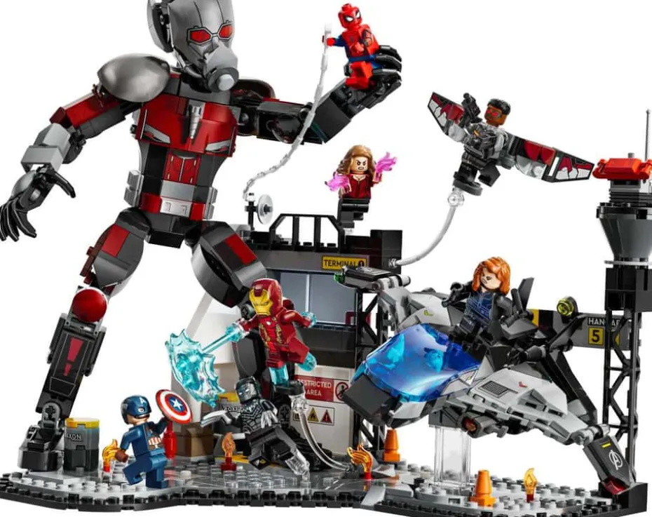 LEGO® Marvel Actionfylt kamp fra Captain America: Civil War 76314