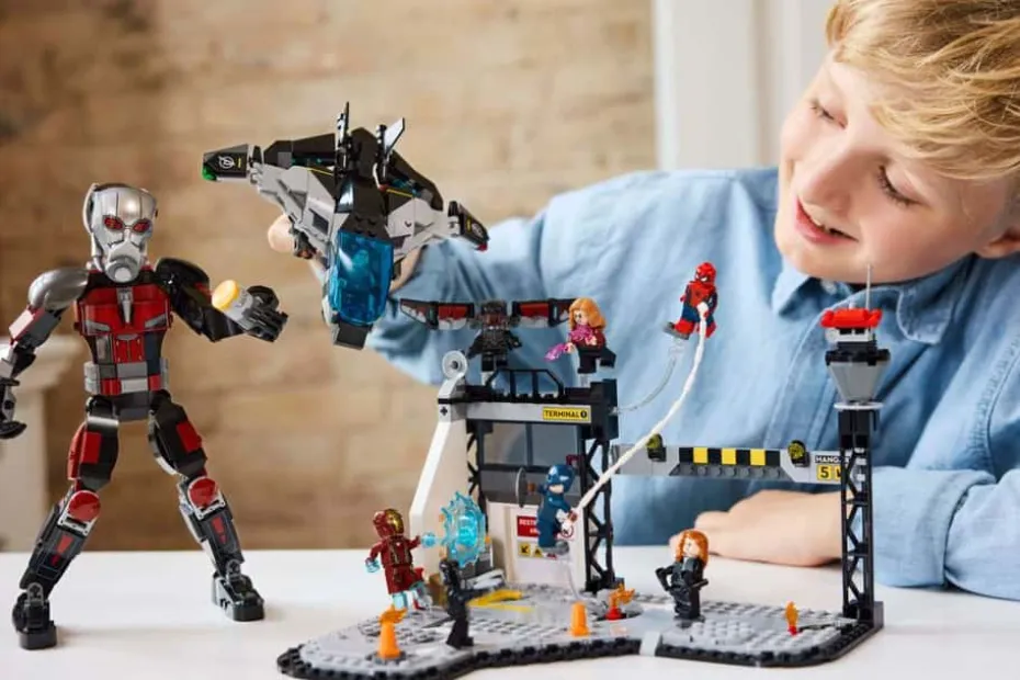 LEGO® Marvel Actionfylt kamp fra Captain America: Civil War 76314