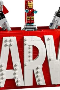 LEGO® Marvel: MARVEL logo og minifigurer 76313