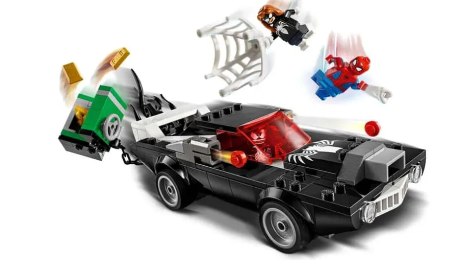 LEGO® Marvel Spider-Man mot Venom med muskelbil 76309