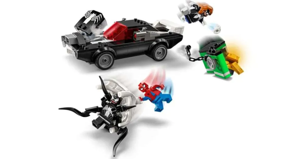 LEGO® Marvel Spider-Man mot Venom med muskelbil 76309