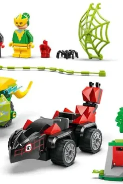LEGO® Marvel Spidey og hans fantastiske venner Dinosaurkjøretøyjakt med Spin og Electro 11198
